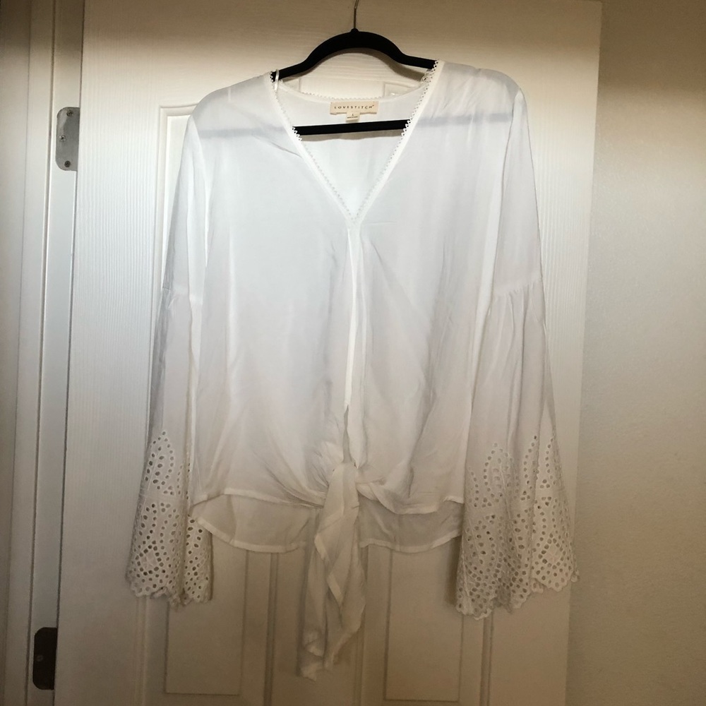 NWOT white blouse